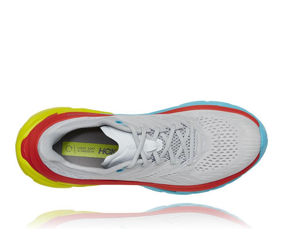 Hoka One One Koşu Ayakkabısı Erkek Gri - Clifton Edge - PF1843652